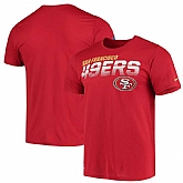 San Francisco 49ers Nike Sideline Line of Scrimmage Legend Performance T-Shirt   Scarlet,baseball caps,new era cap wholesale,wholesale hats